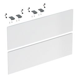 Set Schubladenfronten für ONE Unterschrank für Waschtisch, verkürzte Ausladung B 75c... GEBERIT-244563011 4025410768940 (Abb. 1)