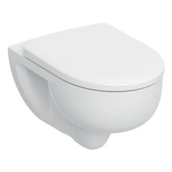 Geberit Renova Set Wand-WC Tiefspüler TurboFlush mit WC-Sitz T 54cm Absenkautomatik ... GEBERIT-503062001 4064746026096 (Abb. 1)