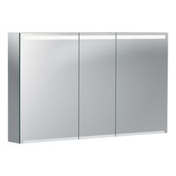Geberit Option Spiegelschrank mit Beleuchtung drei Türen 120x70x15cm Korpus außen ve... GEBERIT-500207001 4025416353911 (Abb. 1)
