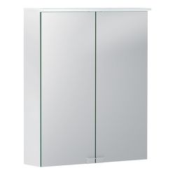 Geberit Option Basic Spiegelschrank, Beleuchtung, 2 Türen, 56x67,7x18cm, CEE 7/4,7/3... GEBERIT-500258001 4025416355489 (Abb. 1)