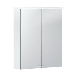 Geberit Option Basic Spiegelschrank, Beleuchtung, 2 Türen, 56x67,7x18cm, CEE 7/4,7/3... GEBERIT-500258001 4025416355489 (Abb. 1)