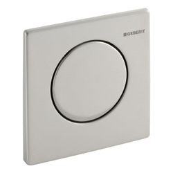 Geberit Mambo Drückerplatte für Urinalsteuerung mit pneumatischer Spülauslösung gebü... GEBERIT-241913FW1 4025416940937 (Abb. 1)