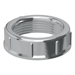Geberit Überwurfmutter Rohrgewinde 1 1/2", Hochglanz verchromt... GEBERIT-363766211 4025416025320 (Abb. 1)