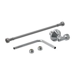 Geberit Wasseranschlussset seitlich oder hinten mittig, für Aufputzspülkasten Aufput... GEBERIT-243701001 4025416783145 (Abb. 1)