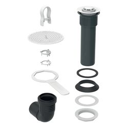 Geberit Ablaufset für Narva Urinal gespülter Betrieb... GEBERIT-244968001 4025410536556 (Abb. 1)