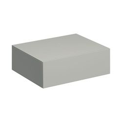 Geberit Xeno2 Seitenschrank 1 Schublade, 58x20x46,2cm, Greige/lackiert matt... GEBERIT-500507001 4025416354604 (Abb. 1)