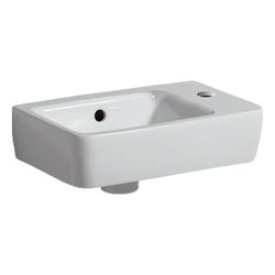 Geberit Renova Compact Handwaschbecken Ablagefläche ohne verk. Ausladung 40x15x25cm ... GEBERIT-276140000 4022009327342 (Abb. 1)