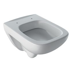 Geberit Renova Compact Square Wand-WC Tiefspüler, verkürzte Ausladung Tiefe 48,5cm, ... GEBERIT-206145000 4022009327403 (Abb. 1)
