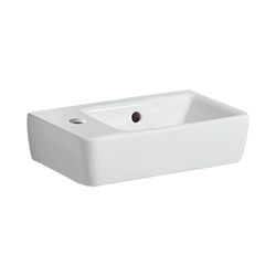 Geberit Renova Compact Handwaschbecken verkü. Ausladung, o. Ablagefläche 40x15x25cm,... GEBERIT-276240000 4022009327359 (Abb. 1)