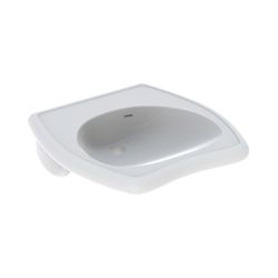 Geberit Vitalis Waschtisch barrierefrei, Breite 55cm, Tiefe 55cm, ohne Hahnloch, Übe... GEBERIT-221556600 4022009242188 (Abb. 1)