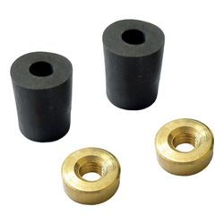 Geberit Set Gummidübel für Scharniere für WC-Sitz... GEBERIT-597113000 4022009277203 (Abb. 1)