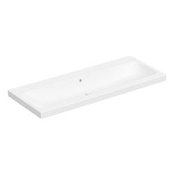 Geberit iCon Light Waschtisch, Breite 120cm, Tiefe 48cm, ohne Hahnloch, Überlauf sic... GEBERIT-501837004 4025410894847 (Abb. 1)