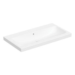 Geberit iCon Light Waschtisch, Breite 90cm, Tiefe 48cm, ohne Hahnloch, Überlauf sich... GEBERIT-501836004 4025410894762 (Abb. 1)