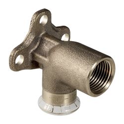 Geberit Mapress Kupfer Anschlusswinkel 90 Grad, d 12mm, Rp 1/2″, L1 3,6cm, Rotguss bleif... GEBERIT-63458 4024723634584 (Abb. 1)
