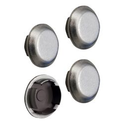 Geberit Set Deckkappen Silberfarben, 4 Stück... GEBERIT-598936000 4022009322583 (Abb. 1)