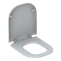 Geberit Renova Comfort WC-Sitz barrierefrei, eckiges Design, Befestigung von unten, ... GEBERIT-572830000 4022009353396 (Abb. 1)