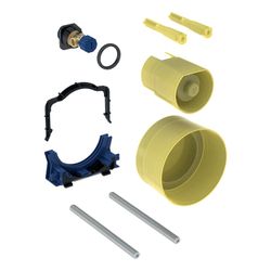 Geberit Montagezubehör für GIS-Element Wand-WC, Rohrschelle Befestigungsabstand 49/7... GEBERIT-241871002 4064746068195 (Abb. 1)