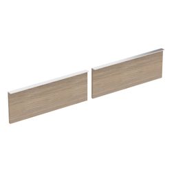Geberit Set Schubladenfronten für iCon Unterschrank für Doppelwaschtisch Eiche natur... GEBERIT-598734000 4022009337938 (Abb. 1)