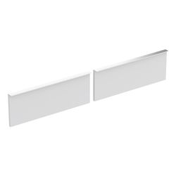 Geberit Set Schubladenfronten für iCon Unterschrank für 2 Waschtische Weiß/Matt, Bre... GEBERIT-598744000 4022009338034 (Abb. 1)