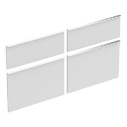 Geberit Set Schubladenfronten für iCon Unterschrank für Waschtisch Weiß lackiert mat... GEBERIT-598762000 4022009338218 (Abb. 1)
