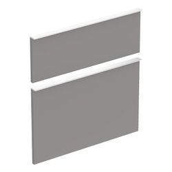 Geberit Set Schubladenfronten für iCon Unterschrank für Waschtisch Platin, Breite Wa... GEBERIT-598845000 4022009319200 (Abb. 1)