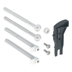 Geberit Drückerstangenset zu Drückerplatte Delta 20 Unterputzspülkasten... GEBERIT-241465001 4025416800040 (Abb. 1)
