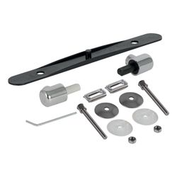 Geberit Set Scharniere für WC-Sitz Absenkautomatik, 2 Stück... GEBERIT-598159000 4022009337228 (Abb. 1)