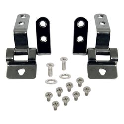 Geberit Set Scharniere für WC-Sitz Befestigung von vorne, 2 Stück... GEBERIT-598180000 4022009218008 (Abb. 1)