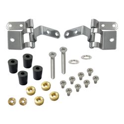 Geberit Set Ersatz Scharniere für WC-Sitz, 2 Stück... GEBERIT-596240000 4022009190465 (Abb. 1)
