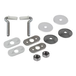 Geberit Set Scharniere für Bambini WC-Sitz Befestigung von unten, 2 Stück... GEBERIT-598015000 4022009195354 (Abb. 1)