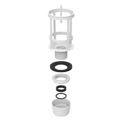 Geberit Bassin für hochhängende Spülkästen, Alpinweiß... GEBERIT-215052111 4025416026587 (Abb. 1)