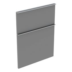 Geberit iCon Set Schubladenfronten für Seitenschrank, Breite 45cm, Platin, 2 Stück... GEBERIT-598840000 4022009319156 (Abb. 1)