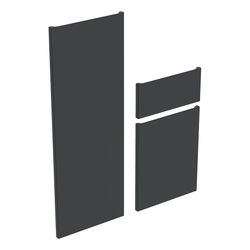 Geberit Set Schubladenfront, 2 Türen für Renova Plan Hochschrank, Lava... GEBERIT-595301000 4022009346213 (Abb. 1)