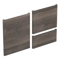 Geberit Set Schubladenfront, 2 Türen für Renova Plan Seitenschrank Eiche... GEBERIT-595291000 4022009346183 (Abb. 1)