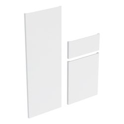 Geberit Set Schubladenfront, 2 Türen für Renova Plan Hochschrank, Weiß... GEBERIT-595300000 4022009346206 (Abb. 1)