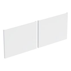 Geberit Set Schubladenfronten für Renova Plan Unterschrank für Doppelwaschtisch Weiß... GEBERIT-595265000 4022009345667 (Abb. 1)