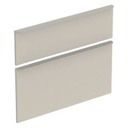 Geberit Schubladenfronten mit Griffe Sandgrau, zu SmyleS Waschtischunterschrank Brei... GEBERIT-244350001 4025410734563 (Abb. 1)