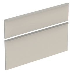 Geberit Schubladenfronten mit Griffe Sandgrau, zu SmyleS Waschtischunterschrank Brei... GEBERIT-244356001 4025410734624 (Abb. 1)