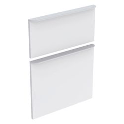 Geberit Schubladenfronten mit Griffe Weiß hochglanz, zu SmyleS Waschtischunterschran... GEBERIT-244372001 4025410734785 (Abb. 1)