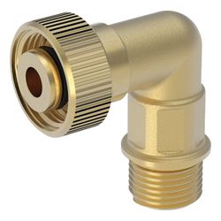 Geberit Anschlussnippel gebogen, für Urinalsteuerung... GEBERIT-242131001 4025416797562 (Abb. 1)