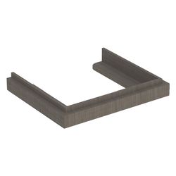 Geberit Waschtischrahmen für Citterio, Eiche Graubraun, 60cm, 595512000... GEBERIT-595512000 4022009325713 (Abb. 1)