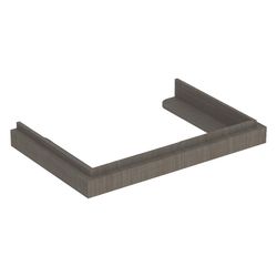 Geberit Waschtischrahmen für Citterio, Eiche Graubraun, 75cm, 595518000... GEBERIT-595518000 4022009325737 (Abb. 1)