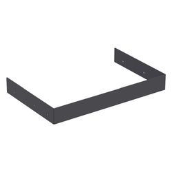 Geberit Distanzleiste für Unterschrank für Handwaschbecken Waschtisch 40cm, Lava... GEBERIT-243785JK1 4025416825340 (Abb. 1)