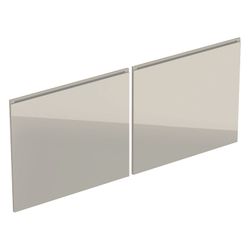Geberit Set Schubladenfronten für Unterschrank für Doppelwaschtisch Sand, Breite Was... GEBERIT-243894TG1 4025416829430 (Abb. 1)