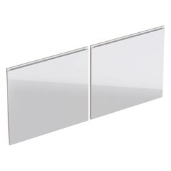 Geberit Set Schubladenfronten für Unterschrank für Doppelwaschtisch, Weiß, Breite Wa... GEBERIT-243894011 4025416822073 (Abb. 1)