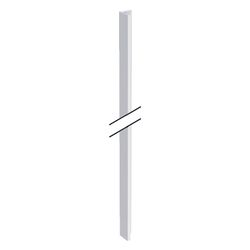 Geberit Griff für Hochschrank für Acanto, 45cm, Weiß, 243861011... GEBERIT-243861011 4025416820734 (Abb. 1)