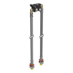 Geberit Set Panzerschläuche für Geberit ONE Waschtischarmatur, Wandmontage, für Gebe... GEBERIT-244167001 4025410643995 (Abb. 1)