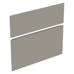 Geberit Schubladenfront für Xeno2 Unterschrank für Waschtisch, 2 Schubladen, 60cm, G... GEBERIT-595415000 4022009339161 (Abb. 1)