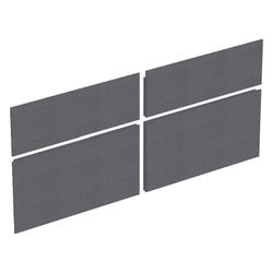 Geberit Schubladenfronten für Xeno2 Unterschrank, 120cm, Grau, 595441000... GEBERIT-595441000 4022009339468 (Abb. 1)