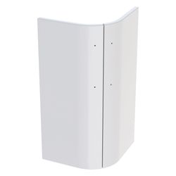 Geberit Set Türen für Unterschrank für Renova Compact Eckwaschtisch, 45cm, Weiß, 595... GEBERIT-595570000 4022009334548 (Abb. 1)